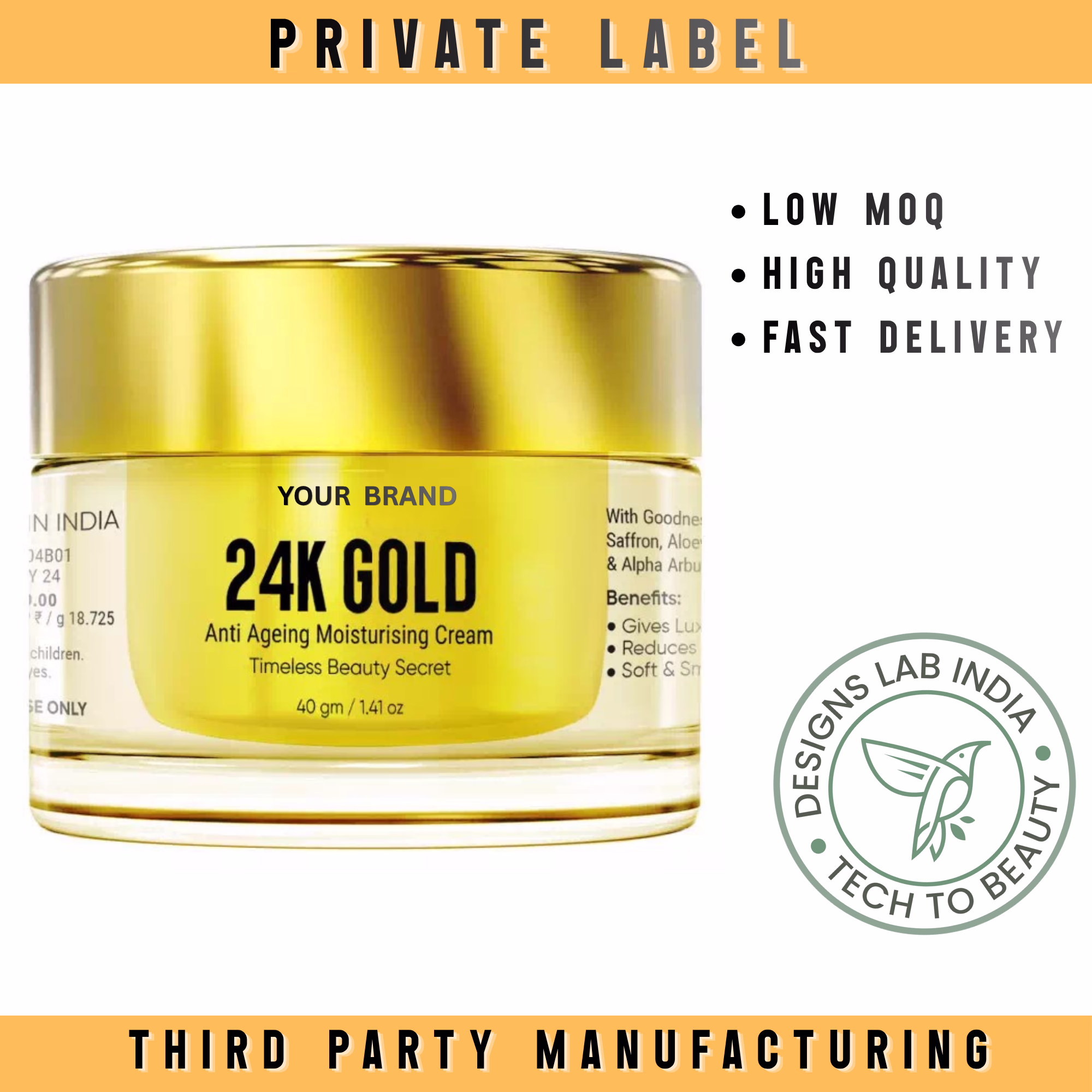 Gold Face Cream